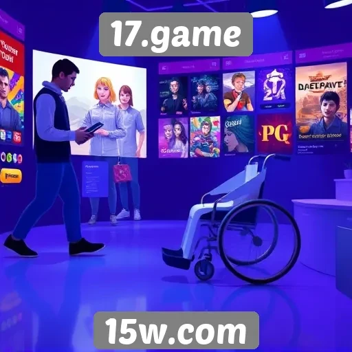 Acessibilidade e usabilidade do site 17.game