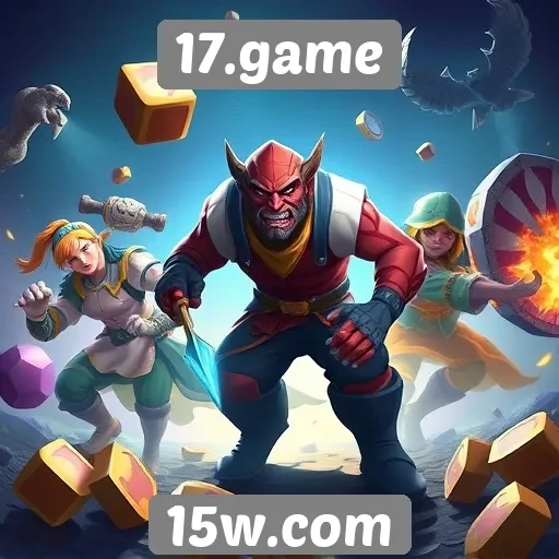 Principais jogos disponíveis em 17.game